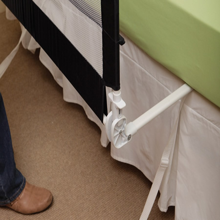 bed rail set up