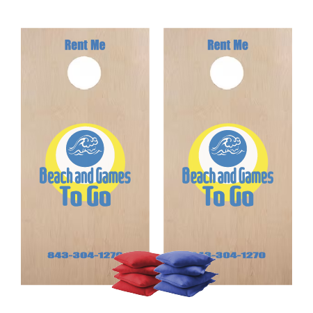 Cornhole Set with 8 bags