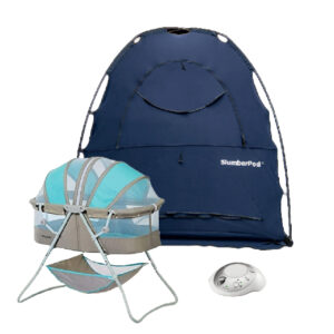 New Package with a Bassinet, SlumberPod & Sound Machine Included